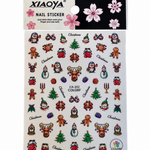 Stickers Navideños para Uñas