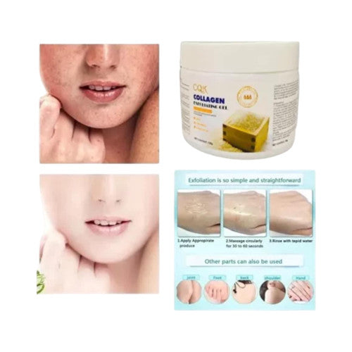 Exfoliante Facial Gel de Colágeno Con Arroz