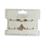 Docena Pulsera Ajustable Mariposa