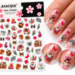 Stickers Navideños para Uñas