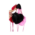 Cartera Peluche De Corazon