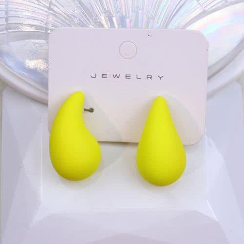Aretes Gota Minimalistas Grandes