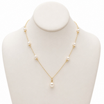 Collar con Perlas | Oro Laminado 18K