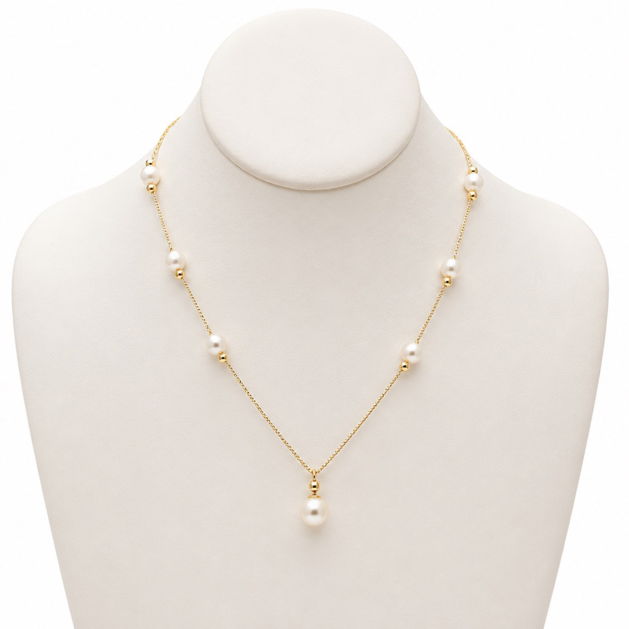Collar con Perlas | Oro Laminado 18K