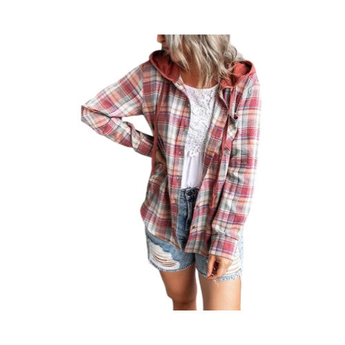 Blusa De Manga Larga Con Gorro