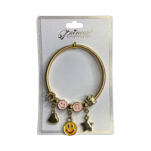 Docena Pulseras Pandoras Happy Face