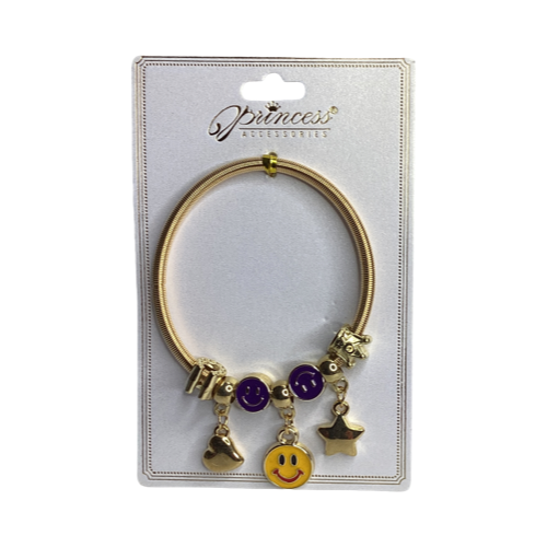 Docena Pulseras Pandoras Happy Face