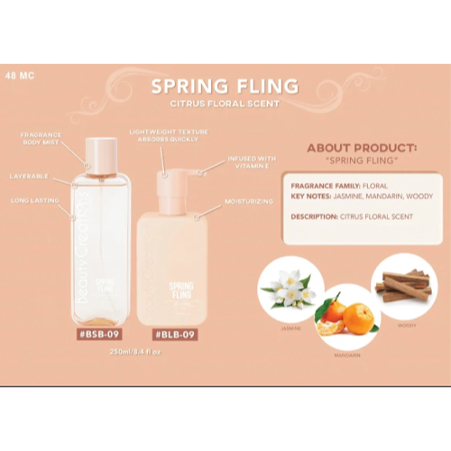 Set Spring Fling Beauty Creation