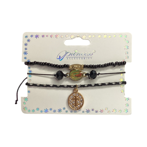 Docena Pulsera Ajustable De La Virgen