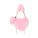 Cartera Peluche De Corazon