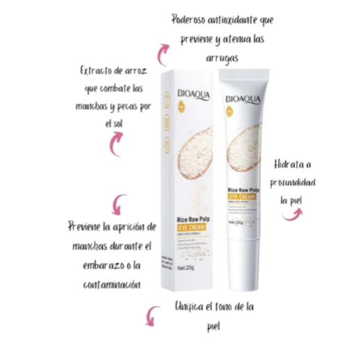 Crema De Arroz para Ojos