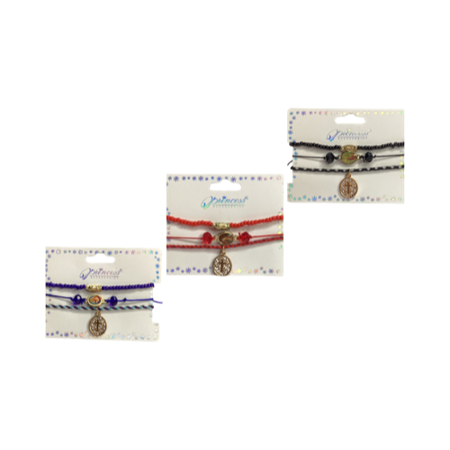 Docena Pulsera Ajustable De La Virgen