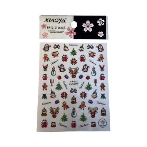 Sticker Variedad De Navidad