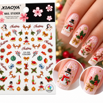 Stickers Navideños para Uñas