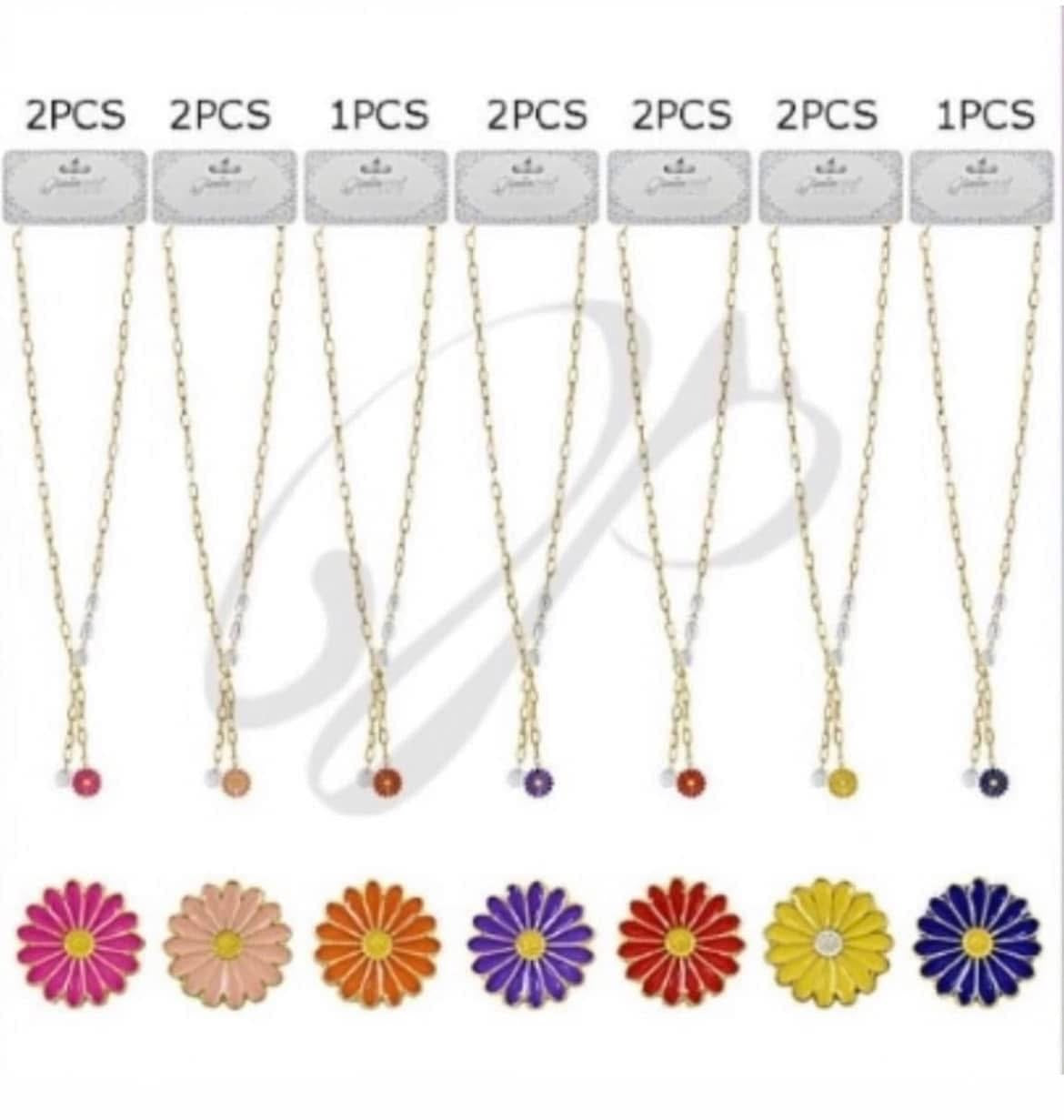 Docena De Collar De Girasol