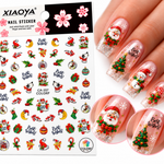 Stickers Navideños para Uñas