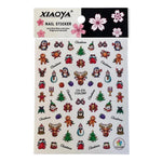 Stickers Navideños para Uñas