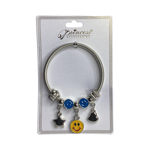 Docena Pulseras Pandoras Happy Face