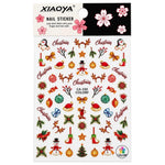 Stickers Navideños para Uñas