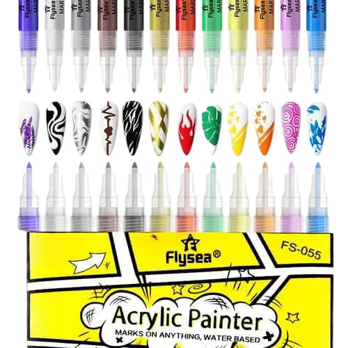 Marcadores Pintura Base De Agua