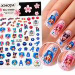 Stickers Navideños para Uñas