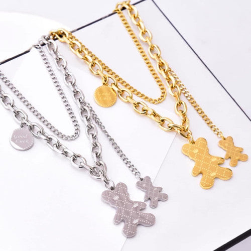 Collar Oso Grande y Oso Pequeño