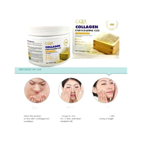 Exfoliante Facial Gel de Colágeno Con Arroz