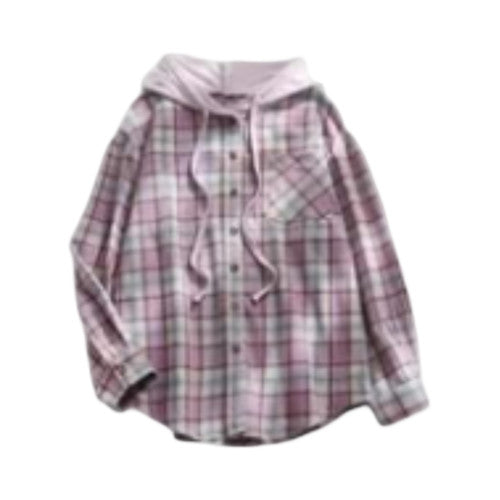 Blusa De Manga Larga Con Gorro