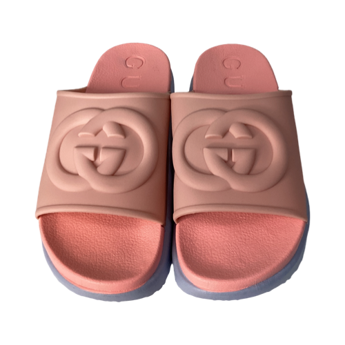 Sandalias Gucci Rosa #8