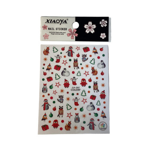 Sticker Variedad De Navidad