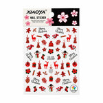 Stickers Navideños para Uñas