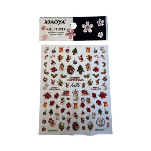 Sticker Variedad De Navidad
