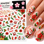 Stickers Navideños para Uñas