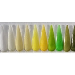 Colección Acrílicos Verde (12 PZAS)