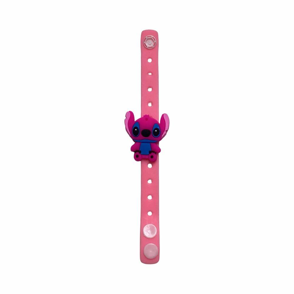 Pulsera Infantil Stitch Rosa