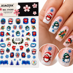 Stickers Navideños para Uñas