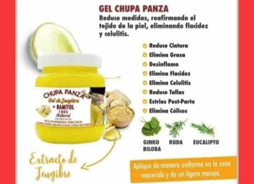 Gel de Jengibre + Bamitol Jengibre Desinflama Reductor Quema Grasa