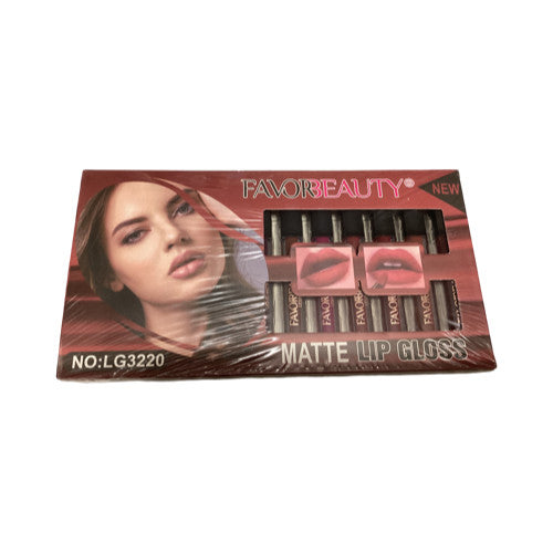 Matte Lip Gloss (12 PCS)