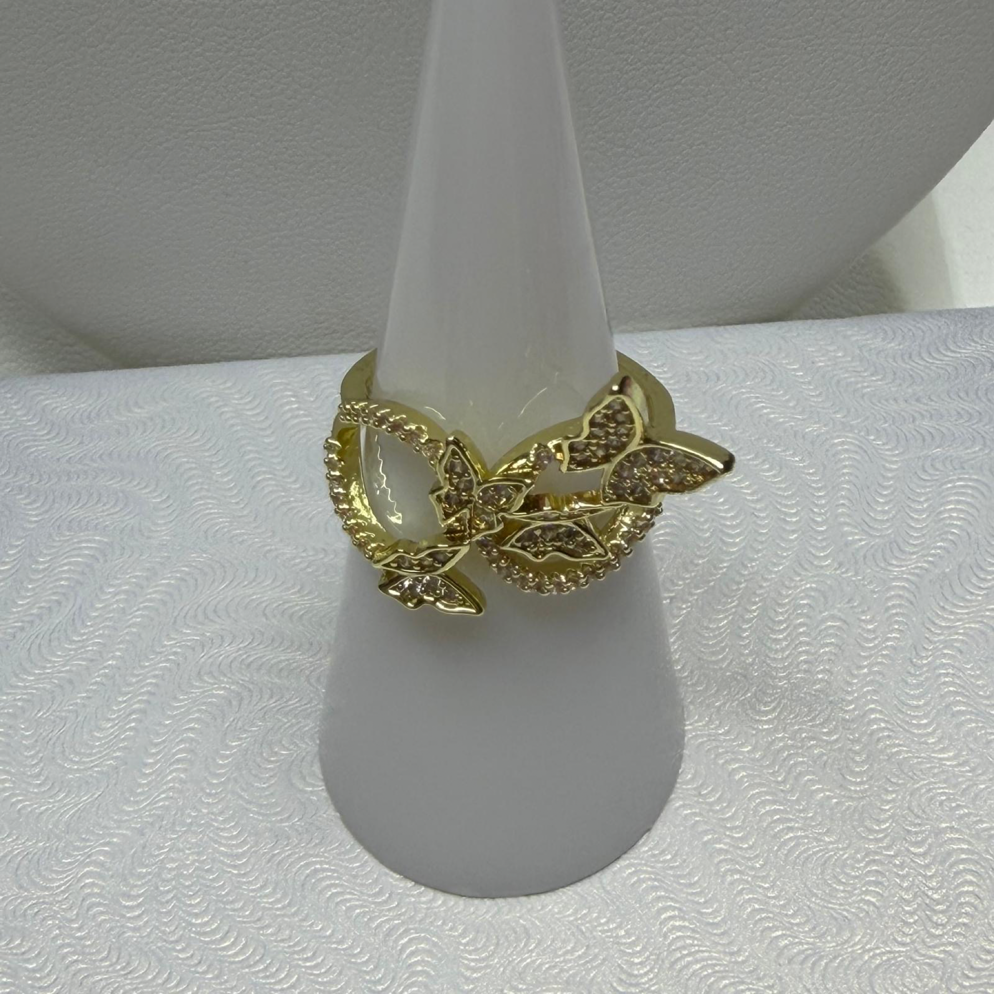 Anillo Mariposas Ajustable