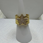 Anillo Estrella Ajustable con Zirconias