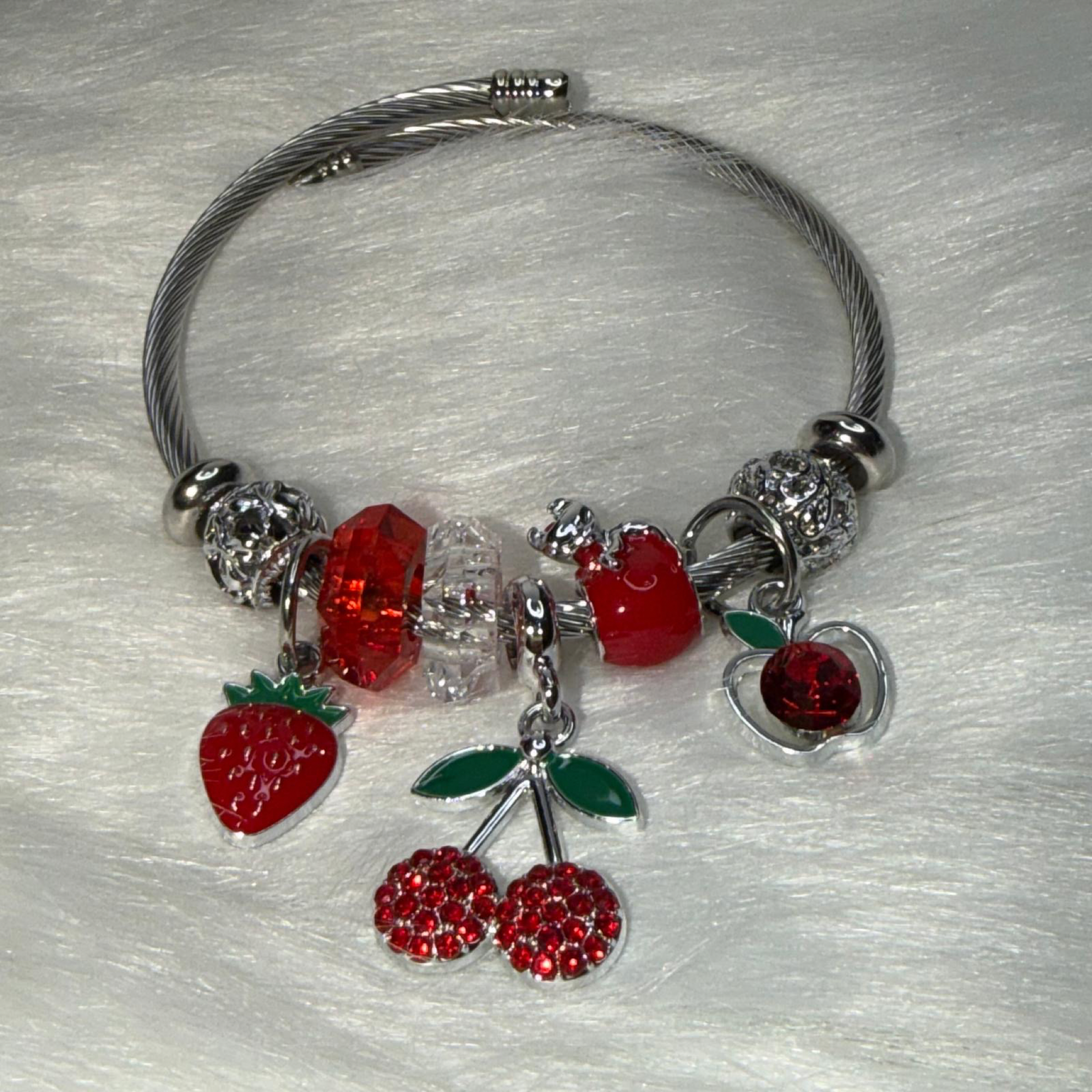 Pulsera Ajustable de Frutas