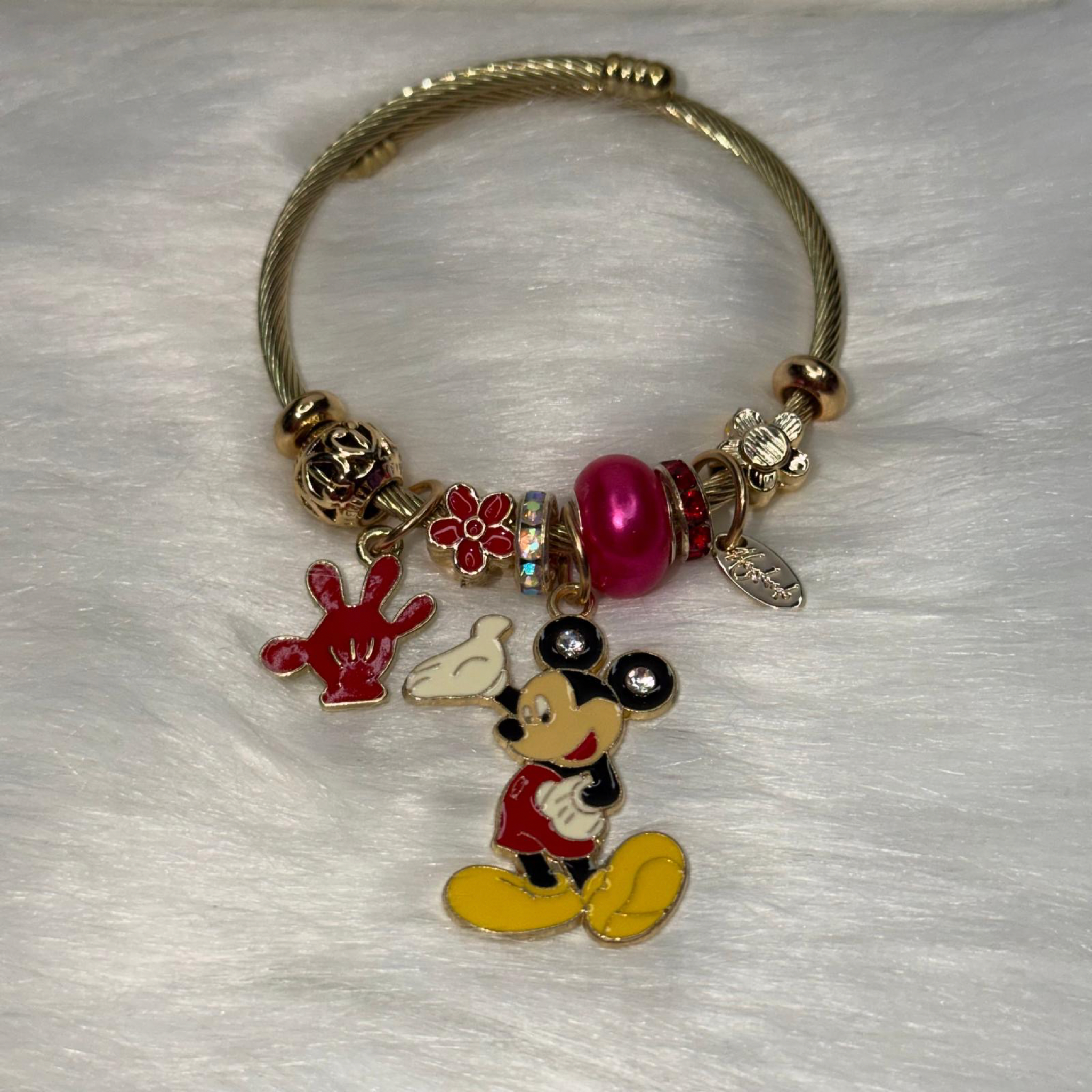 Pulsera Ajustable Mickey Mouse