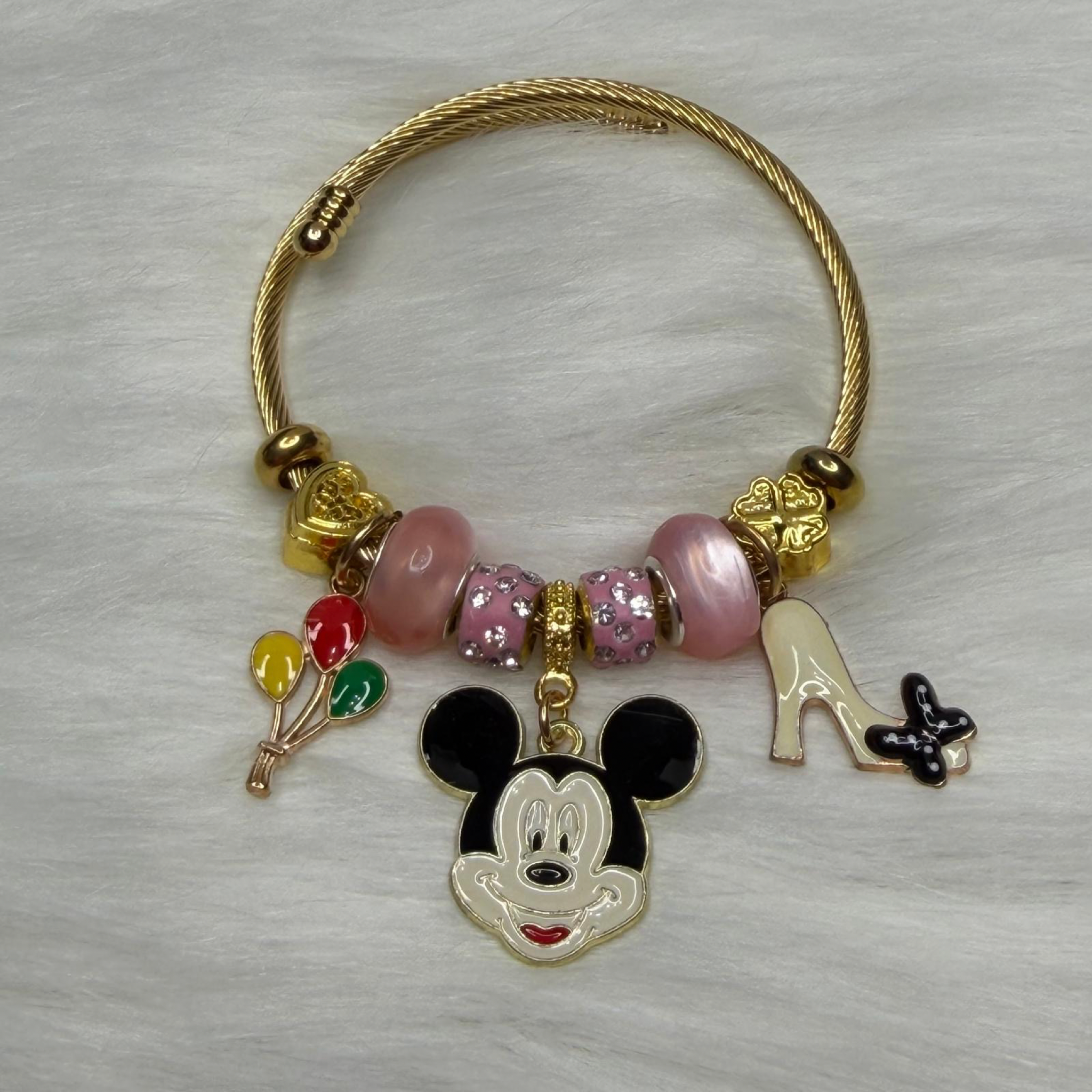 Pulsera Ajustable Mickey Mouse