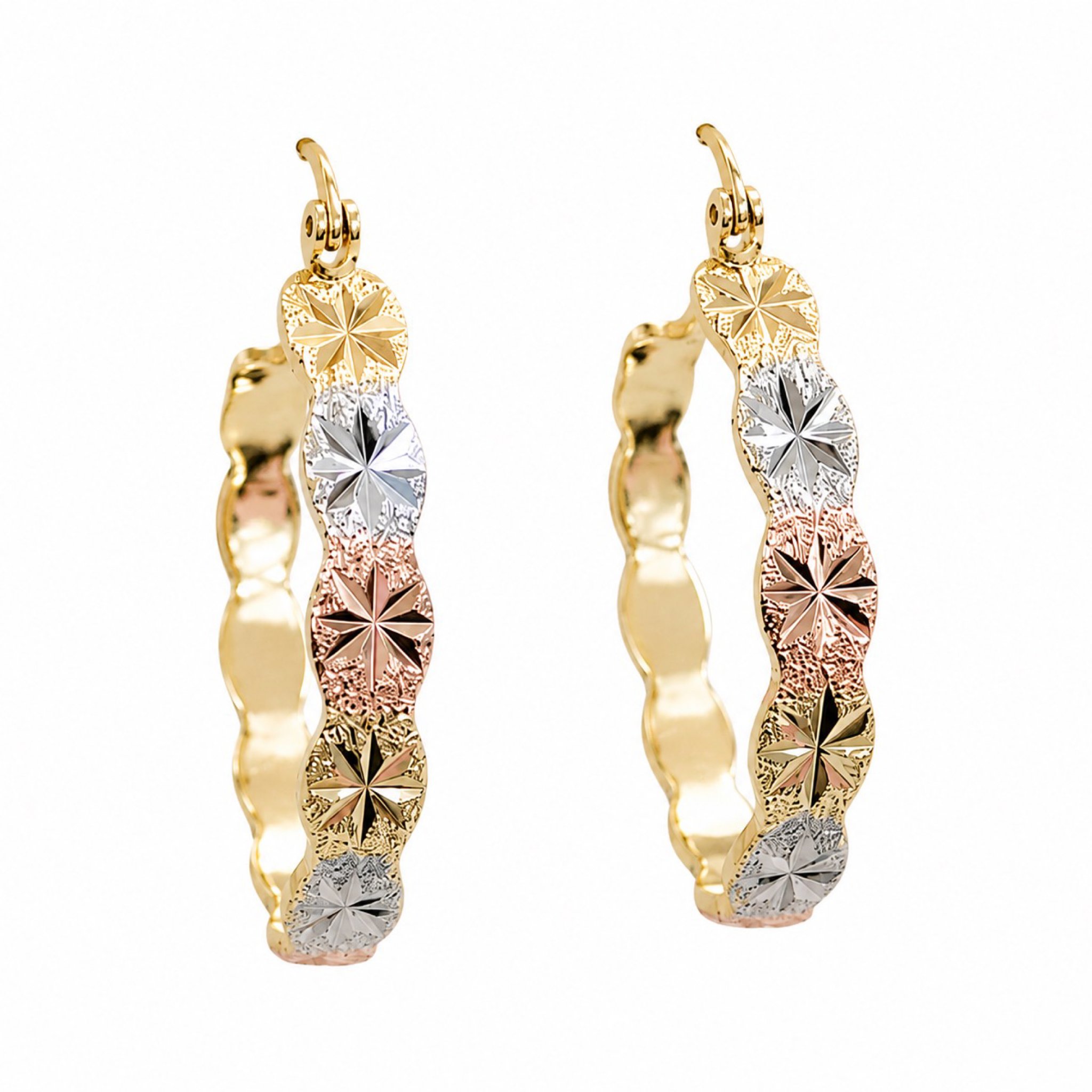 Aretes Arracadas Tricolor