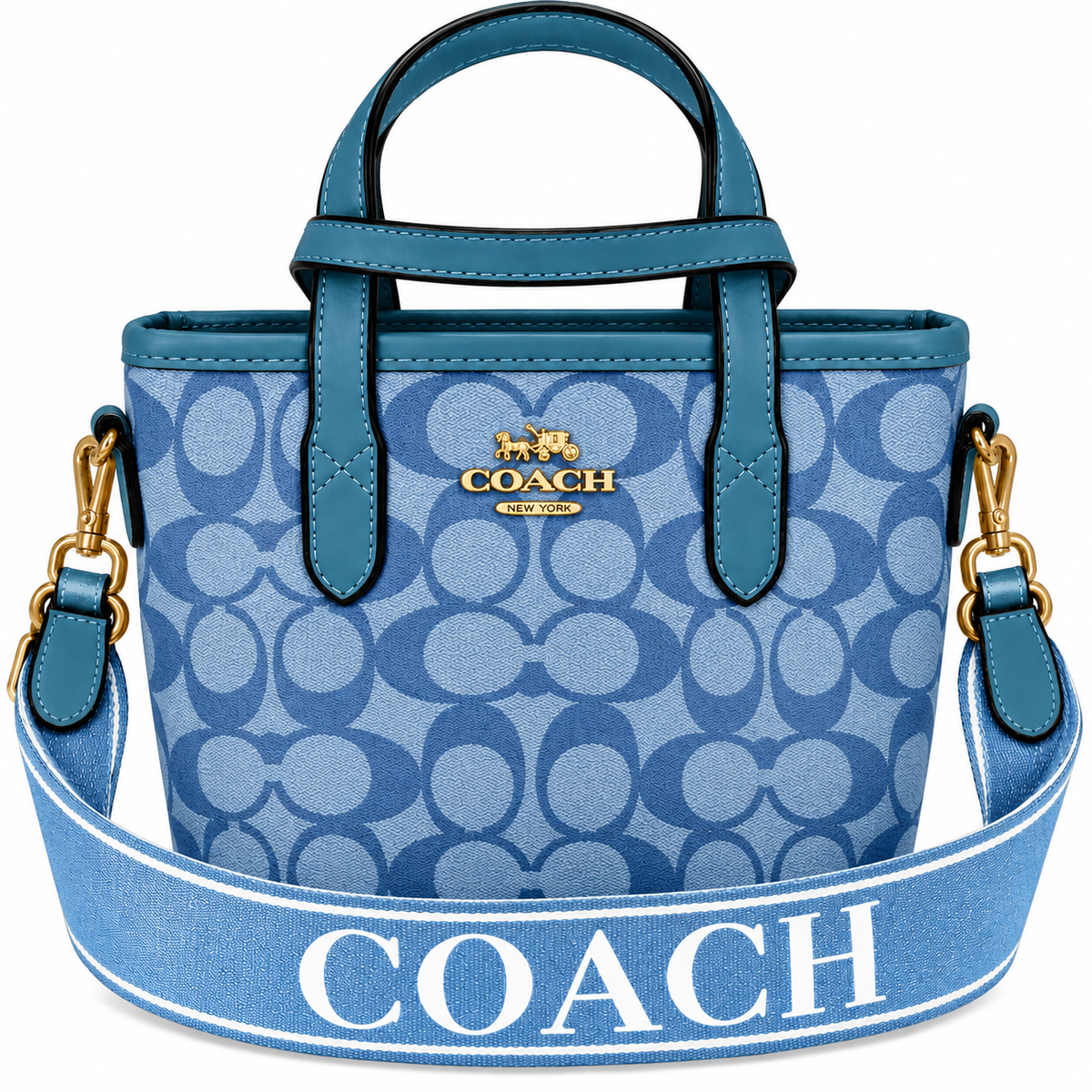 Cartera Azul