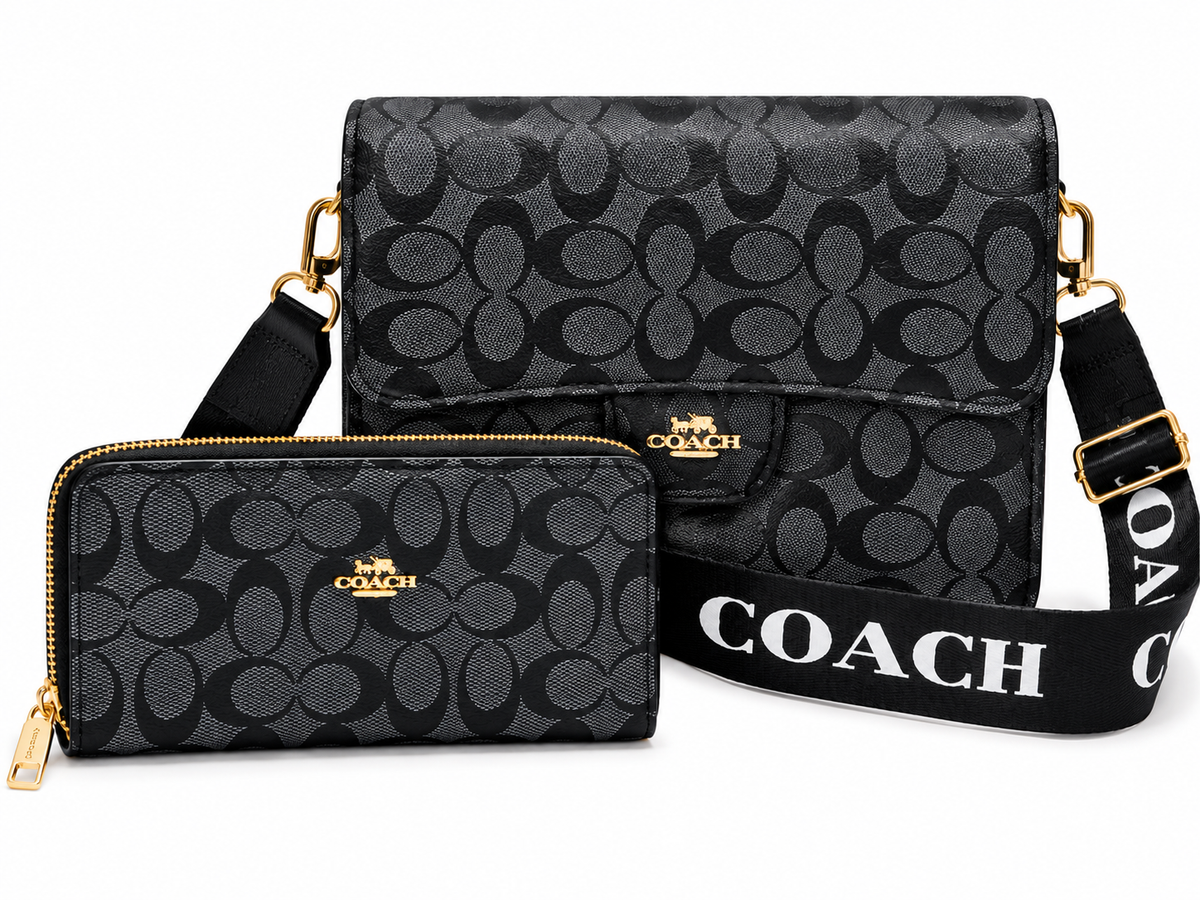 Combo Cartera Negra