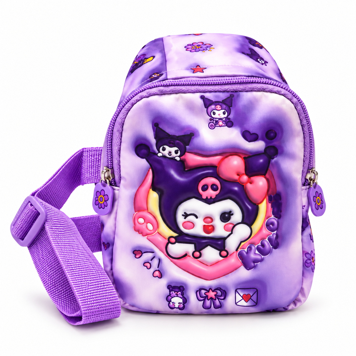 Pechera Kuromi Lila