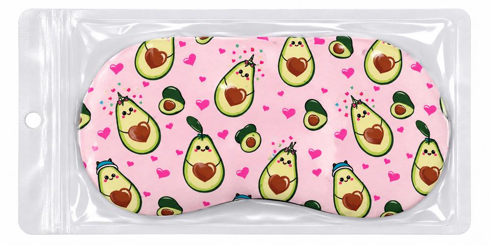 Antifaz para Dormir de Aguacates