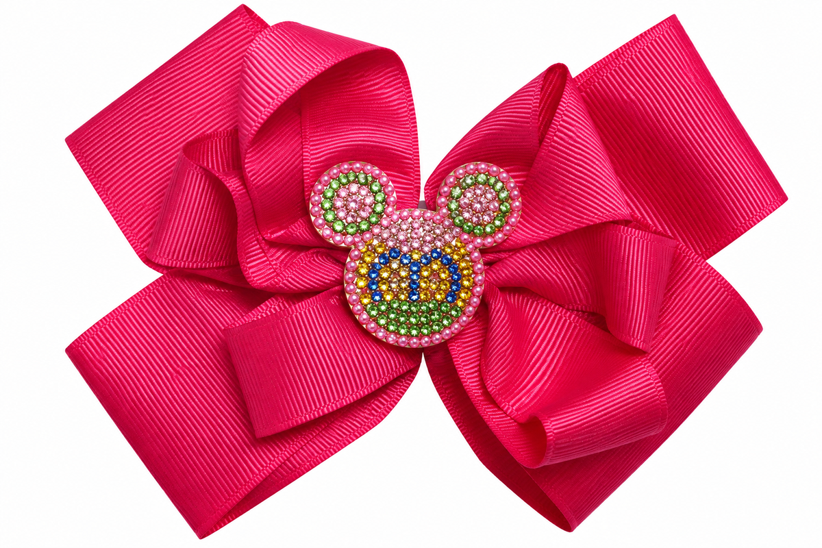 Lazo Broche de Cristal Minnie
