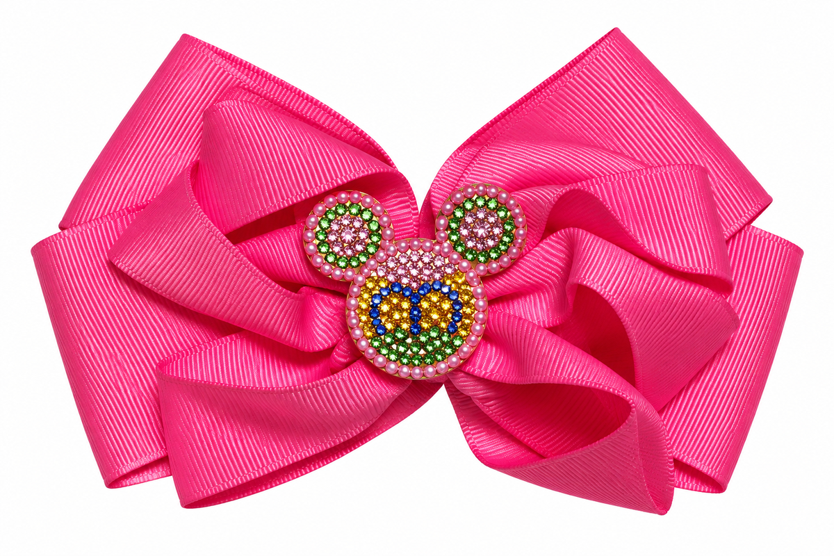 Lazo Broche de Cristal Minnie